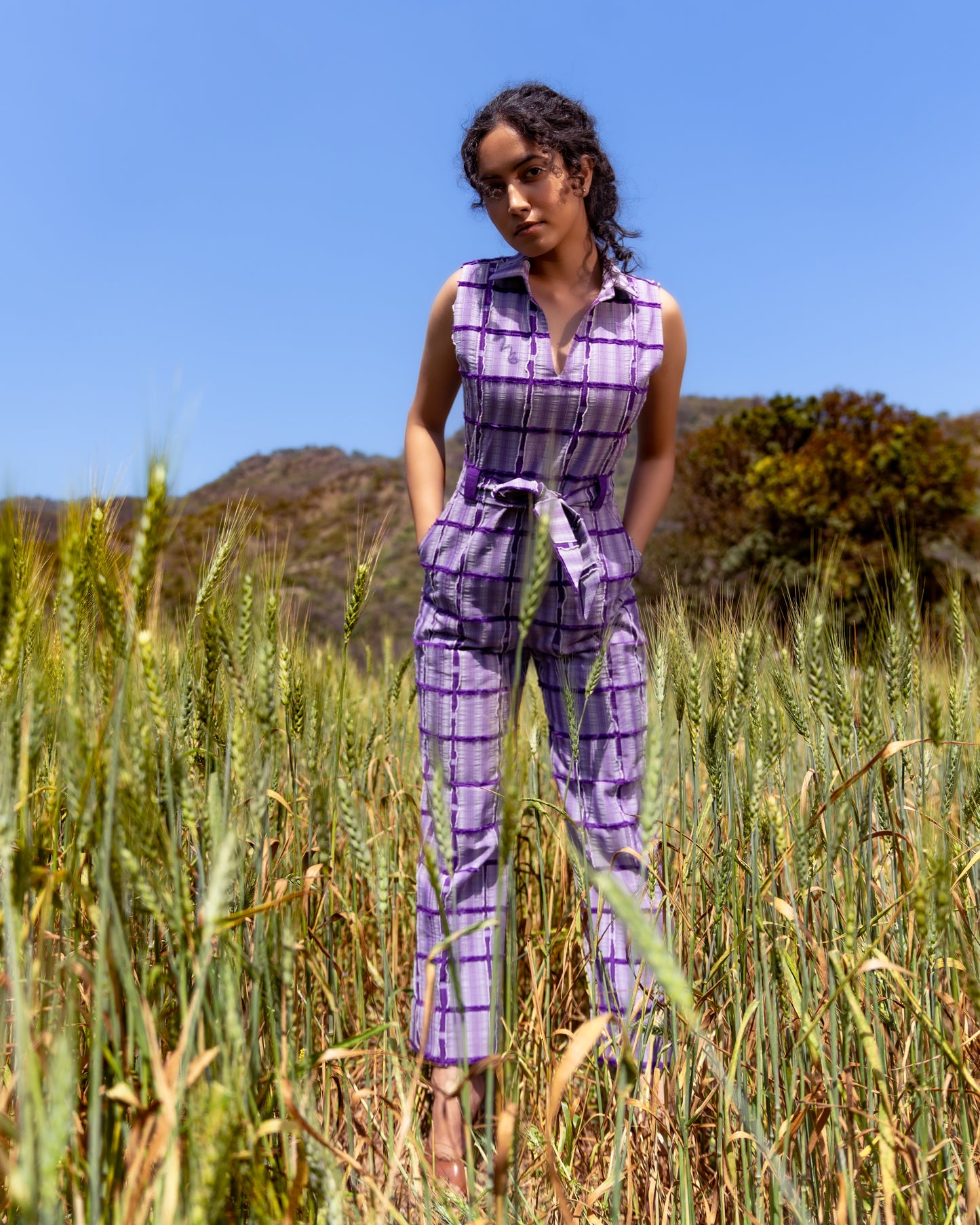 HEBE SQUARED JUMPSUIT